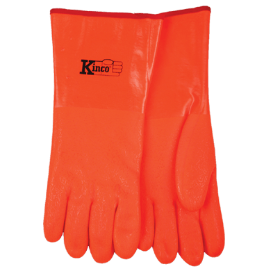 Kinco 4184 Foam Lined PVC Gloves (3 Pair)
