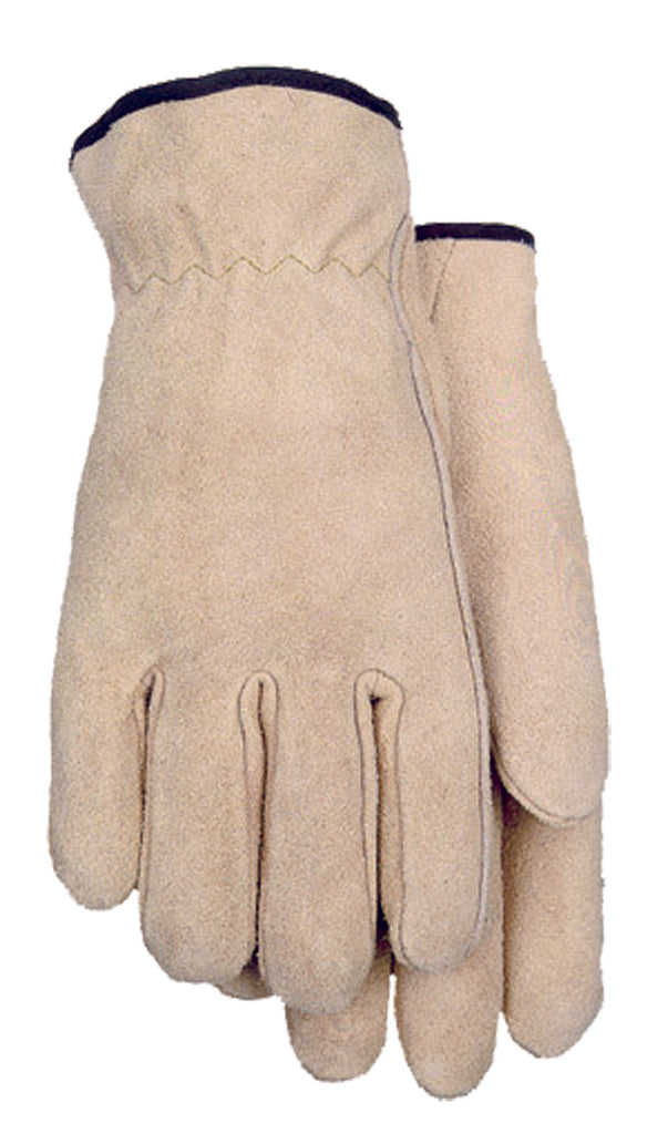 Midwest 432 Brush Suede Leather Gloves (One Dozen)