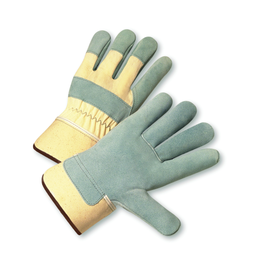 West Chester 500DC Select Split Cowhide Palm Washable Cuff Gloves (One Dozen)