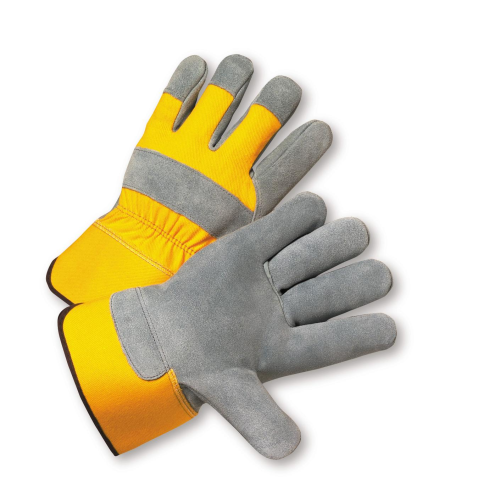 West Chester 500Y Premium Split Cowhide Palm Rubberized Cuff Gloves (One Dozen)