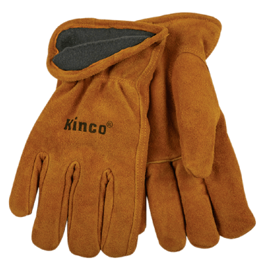 Kinco 50RL Lined Suede Cowhide Drivers Gloves (one dozen)