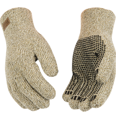 Kinco 5299 Alyeska Lined Knit Shell Full-Finger with PVC Dots Gloves (One Dozen)