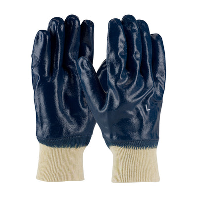 ArmorTuff 56-3152 Nitrile Dipped Glove with Jersey Liner and Smooth Finish on Full Hand Knit Wrist (One Dozen)