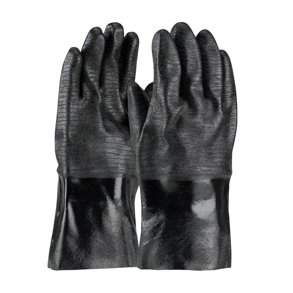 ChemGrip 57-8630R 12" Neoprene Coated Glove with Interlock Liner and Etched Rough Finish (One Dozen)