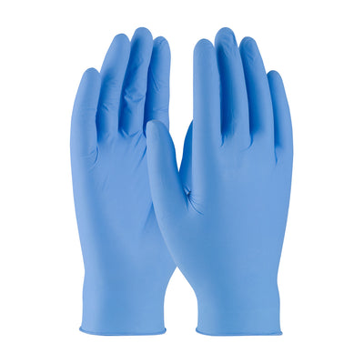 QRP Qualatrile SENS SQBF09 3 milDisposable Nitrile Glove, Powder Free with Textured Grip (1 Case)