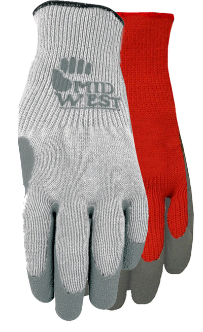 Midwest 66CF Winter Liner Non-Slip Knit Gloves (One Dozen)