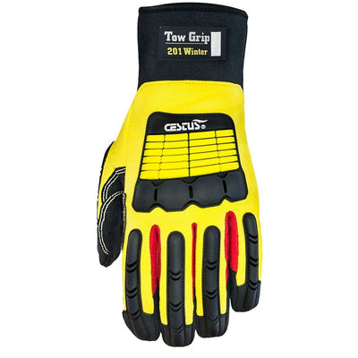 Tow Grip 201 oil-resistant, Dual-Layer Zip Grip Palm Winter Gloves Cestus 5081