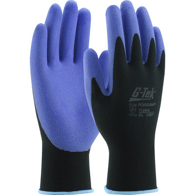 West Chester 713SPA G-Tek PosiGrip Seamless Knit Nylon Glove with Air-Infused PVC Coating on Palm and Fingers Gloves (One Dozen)