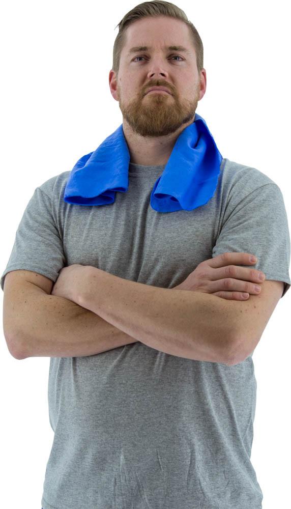 Majestic 75-8010 Evaporative Cooling Towel, Blue (Each)
