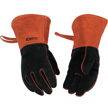 Kinco 7900 Vulcan Heat-Resistant Premium Split Cowhide Welding/Fireplace Gloves (One Dozen)