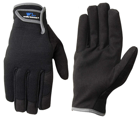 Wells Lamont 7700 Synthetic Leather Work Gloves, High Dexterity, 12 Pair Pack
