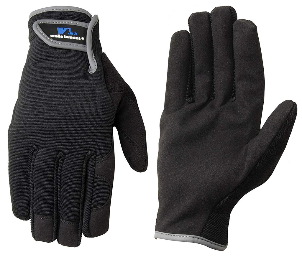 Wells Lamont 7700 Synthetic Leather Work Gloves, High Dexterity, 12 Pair Pack