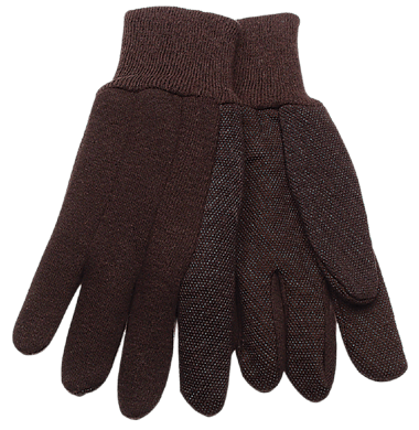 Kinco 820pd Brown Jersey with Mini Dots (one dozen)