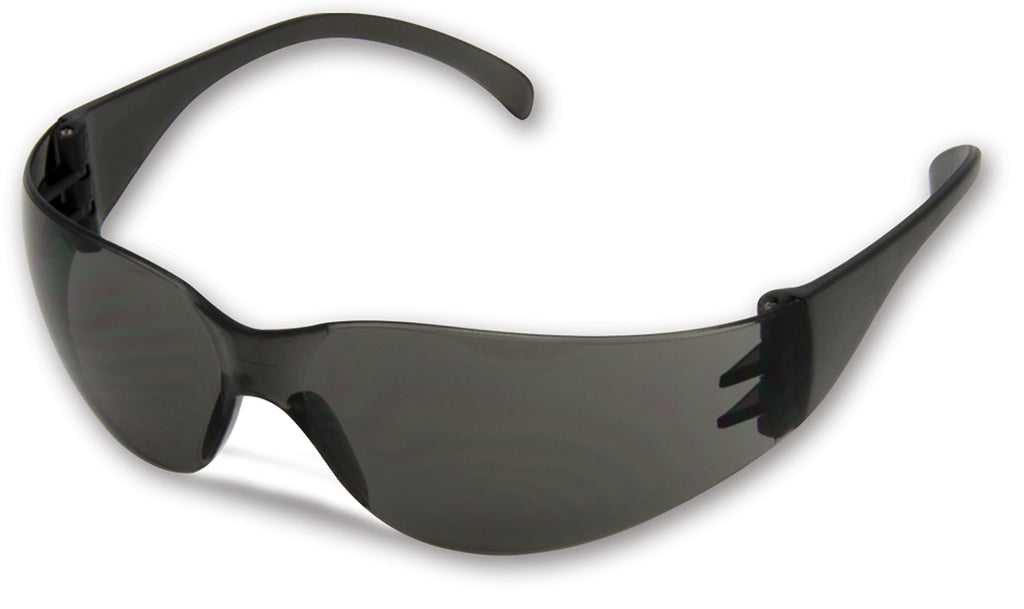 Majestic 85-1100SKA Crosswind Hard Coated With Anti-scratch Smoke Anti-Fog Lens Safety Glasses (One Dozen)