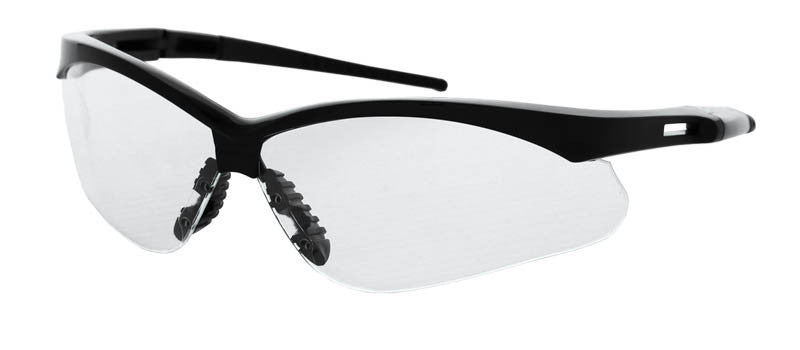 Majestic 85-2010CRA Wrecker Soft Padded Nose Piece With Anti-Scratch Clear Anti-Fog Lens Safety Glasses (One Dozen)