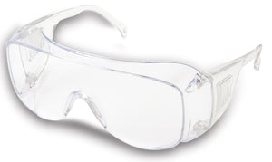 Majestic 85-70005CLR Sentry Over-The-Glass With Clear Anti-Scratch Lens Safety Glasses (One Dozen)