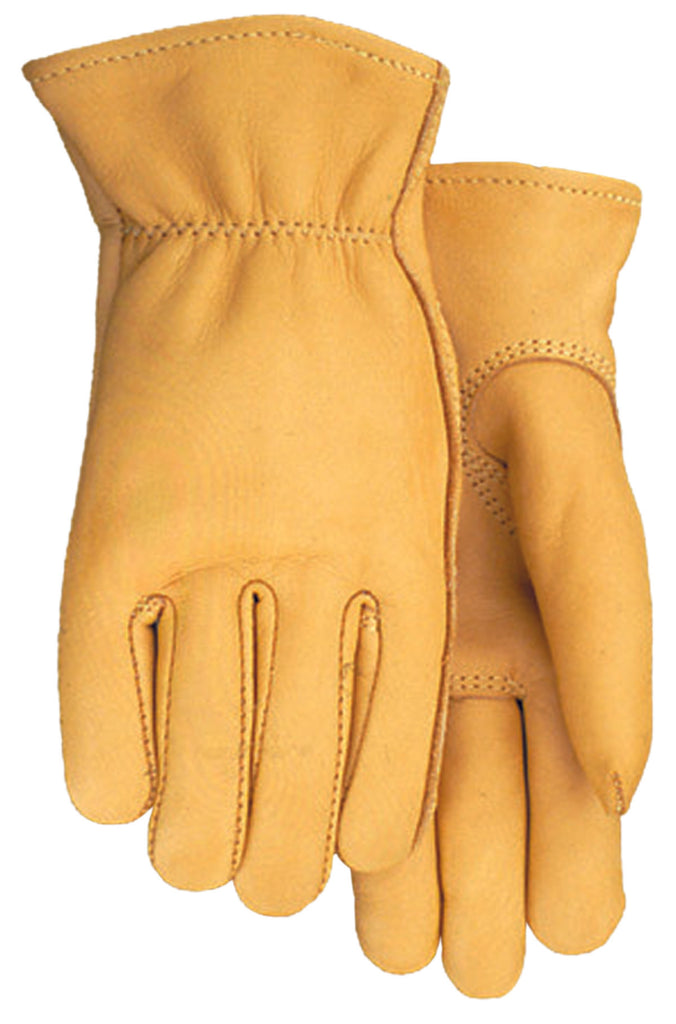 Midwest 850 Grain Buckskin Keystone Thumb Gloves (One Dozen)