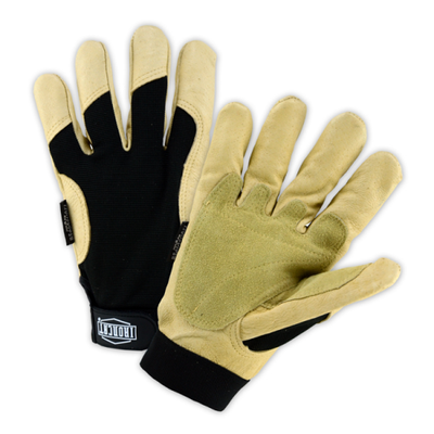 West Chester 86355 Ironcat Premium Grain Pigskin Leather Palm with Thinsulate Lining Gloves (One Pair)