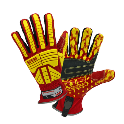 West Chester 87015 R2 R15 Rigger Glove with Cut Resistant PVC Palm Gloves (One Pair)