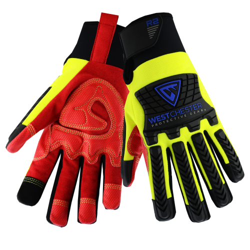 West Chester 87810 R2 Safety Rigger Reinforced Comfort Gloves (One Pair)