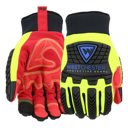 West Chester 87811 R2 Safety Rigger Insulated Reinforced Comfort Gloves (One Pair)
