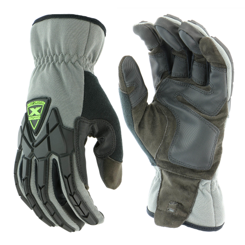 West Chester Extreme Work 89305GY Strike Protex-Gray Gloves (One Dozen)