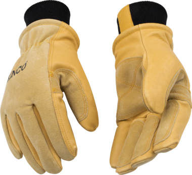 Kinco 901 Premium Suede Pigskin Thermal Insulation Ski Gloves Nikwax Waterproofing Wax Included (3 Pair) - image 1