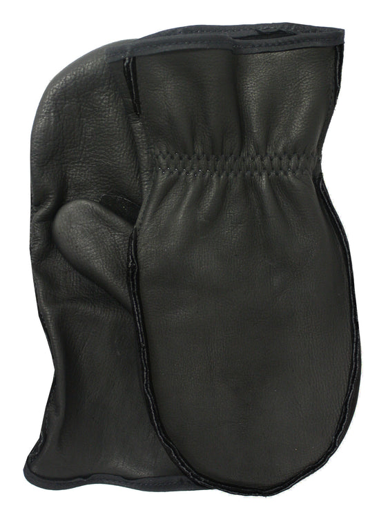 Midwest 9100BK Leather Choppers Mitt Gloves (6 Pair)