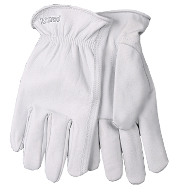 Kinco 92 Unlined Grain Goatskin Drivers Gloves (3 Pair)