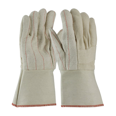 PIP  94-932G 32oz Premium Grade with Three-Layers of Cotton Canvas and Burlap Liner  Hot Mill Glove (One Dozen)