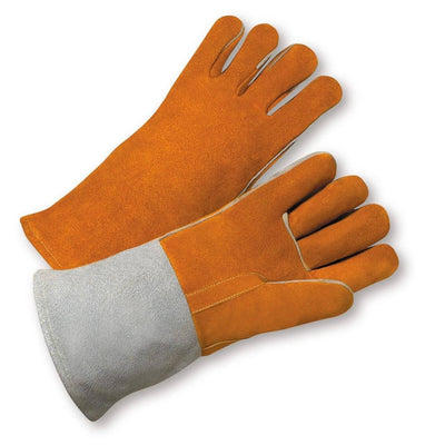 West Chester 9401 Brown Leather Welder Gloves (One Dozen)