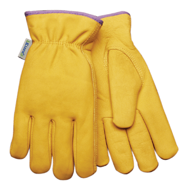 Kinco 98RLW Woman's Grain Cowhide Lined Heatkeep Thermal Insulation Drivers Gloves (3 Pair)