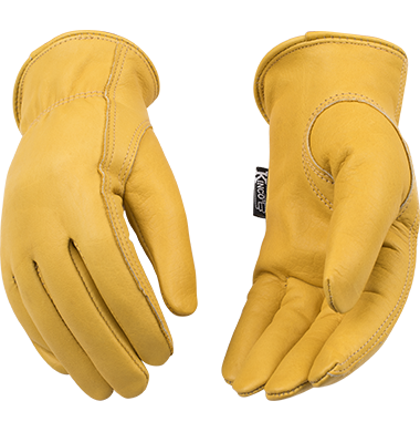 Kinco 98RLW Woman's Grain Cowhide Lined Heatkeep Thermal Insulation Drivers Gloves (3 Pair)