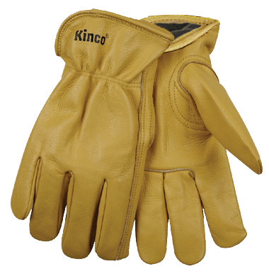 Kinco 98RL Lined Grain Cowhide Keystone Thumb Gloves (3 Pair)