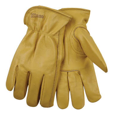Kinco 98 Unlined Grain Cowhide Gloves (one dozen)