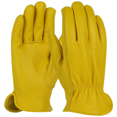 West Chester 9920K Premium Grade Top Grain Deerskin Leather Keystone Thumb Driver Gloves (One Dozen)