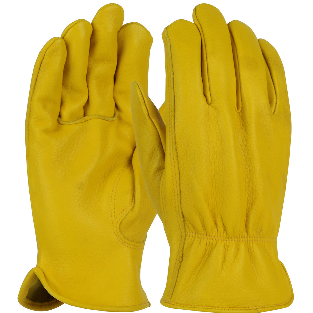 West Chester 9925K Keystone Thumb Regular Grade Top Grain Deerskin Leather Drivers Glove  (One Dozen)