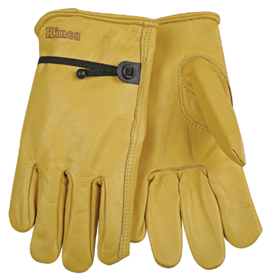 Kinco 99 Unlined Grain Cowhide Gloves (one dozen)