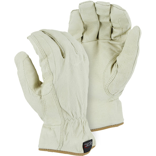 Majestic A2P10P Powercut with Alycore Cut and Puncture Resistant Pigskin Drivers Glove (1 Pair)