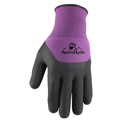 Wells Lamont 554M Women's HydraHyde Cold Weather Work Gloves, Water-Resistant Nitrile Coating 12 Pairs