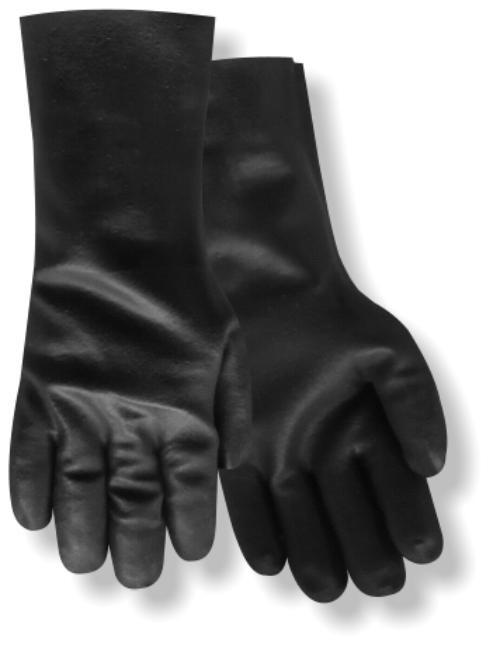 Red Steer BWG-12 PVC Coated Gloves (One Dozen)