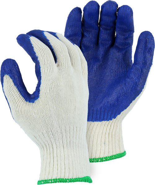 Majestic 3379 Latex Palm Coated on String Knit Liner Glove (One Dozen)