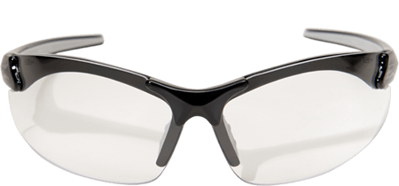 a pair of clear safety glasses from Edge brand