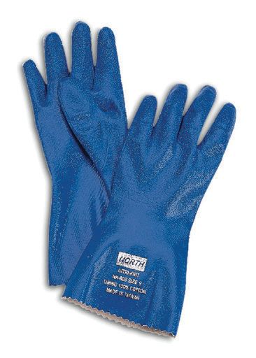 Honeywell Nitri-Knit NK803 Supported Nitrile Gloves (One Dozen)