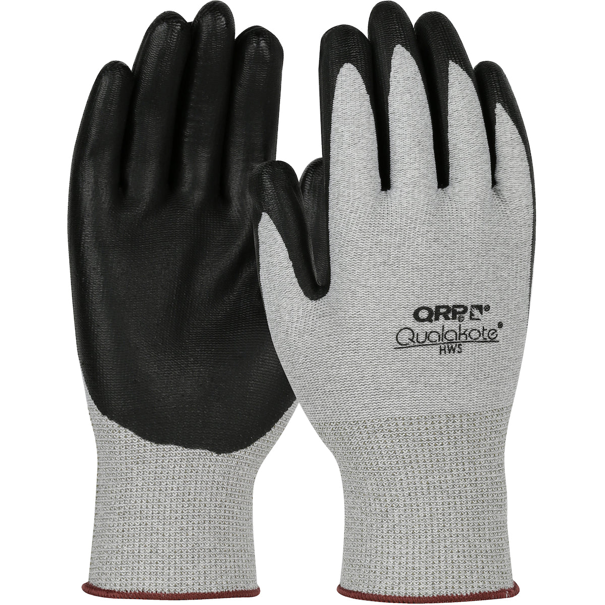 QRP Qualakote HWS Seamless Knit Nylon/Carbon Fiber with Nitrile Foam Grip Safety Glove (1 Case)