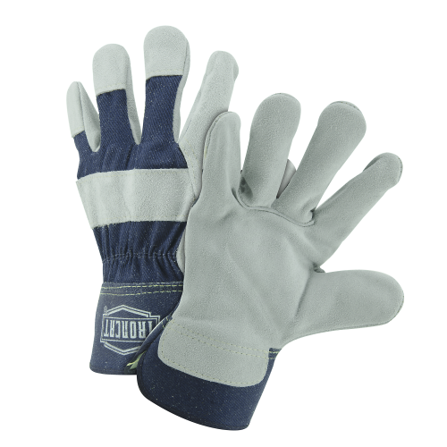 West Chester IC5 Iron Cat Splitcowhide Premium Leather with Knuckle Strap Gloves (One Dozen)