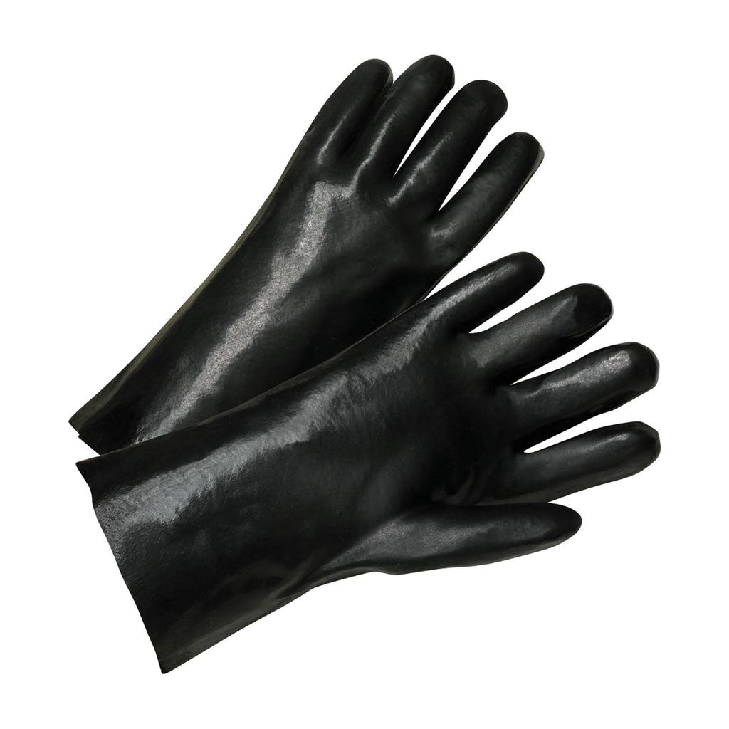 PIP J1027 12" Length PVC Dipped Glove with Jersey Liner and Smooth Finish (One Dozen)