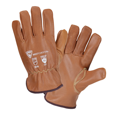 West Chester KS9911KP Oil Armor Finish Goat Driver w/ Cut and Winter Lining Gloves (One Pair)