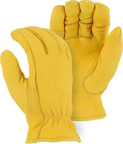 Majestic 1542 Deerskin Winter Lined Drivers Gloves (One Dozen)