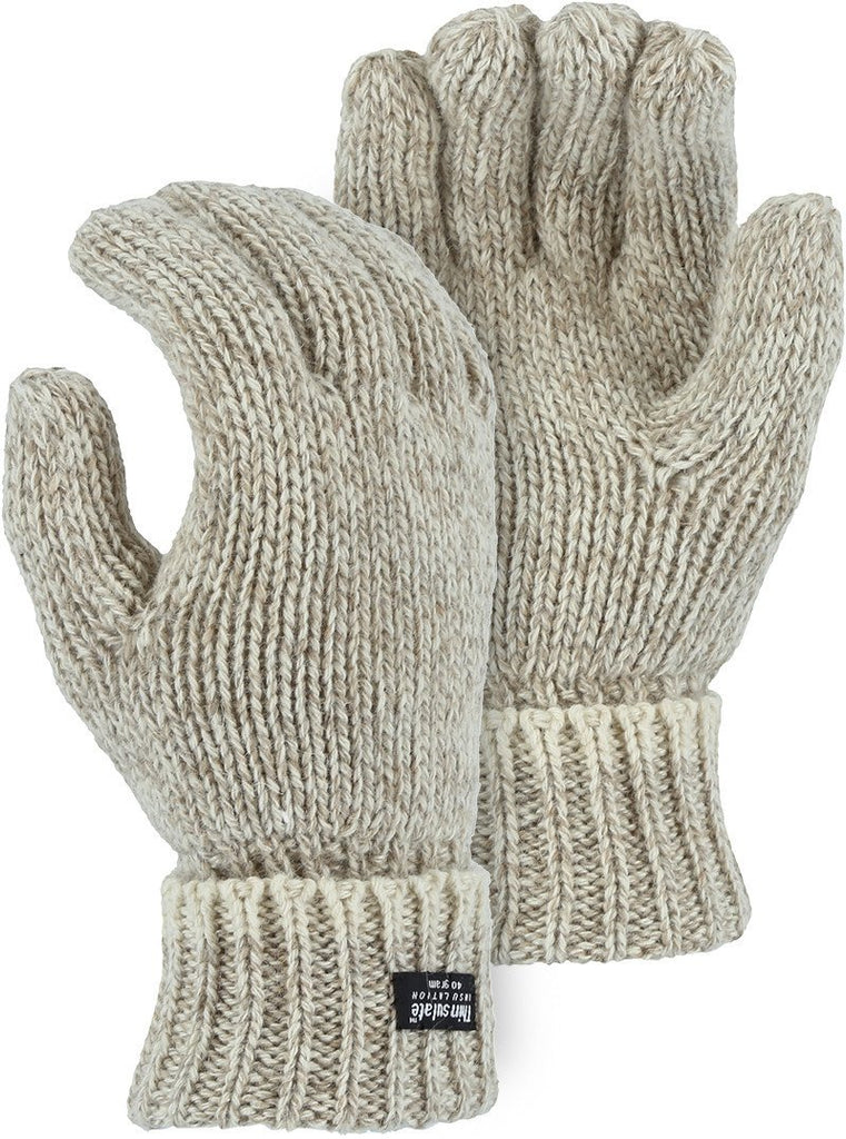 Majestic 3423 Ragg Wool Thinsulate Lined Gloves